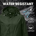 thumbnail image 6 of Ynynloco Women Packable Rain Jacket Waterproof Lightweight Raincoat Hooded for Hiking Active Outdoor Travel (S-3XL), 6 of 9