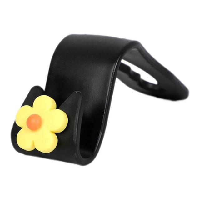 Multifunctional Flower Shape Car Hook Cute Car Seat Hook Back Storage L4F6