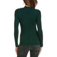 thumbnail image 2 of Elie Tahari womens  The Yana Sweater, l, Green, 2 of 3
