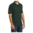 thumbnail image 4 of Mafoose Mens Core Blend Jersey Knit Male Polo Dark Green 2XL, 4 of 6