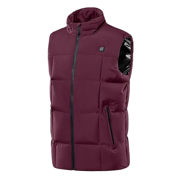 Ropa de abrigo al aire libre calentada para montar, esquiar, pescar, cargar a través de una capa calentada Pompotops oipoqjl14084