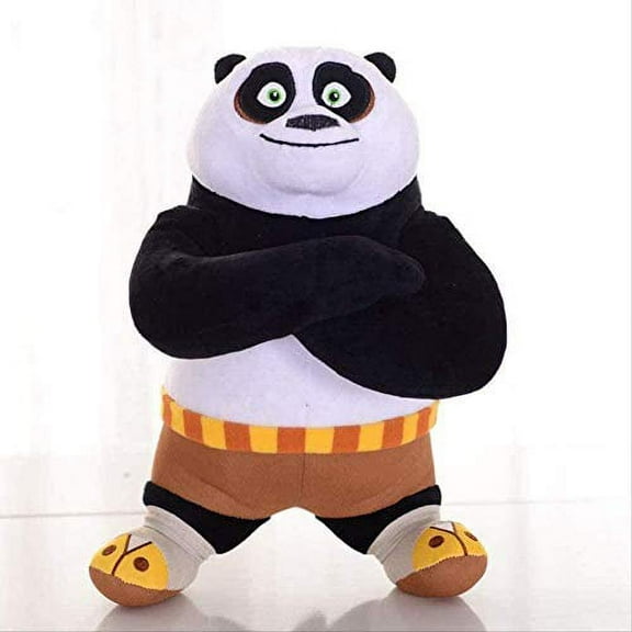 NC56 Kung Fu Panda Toys Plush Doll 35Cm Stuffed Animals Collectible Dolls Toy for Children Kids Birthday Gifts