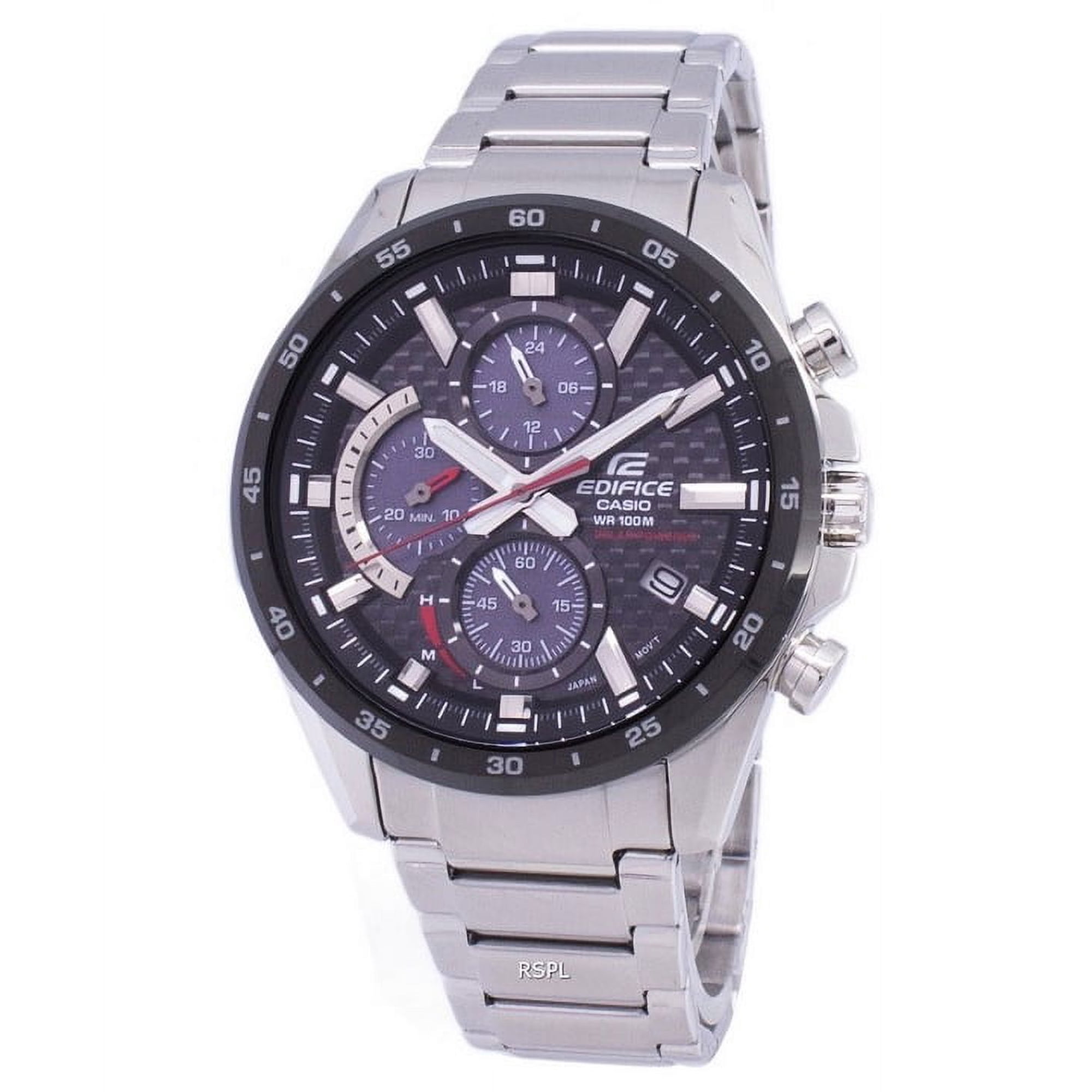 Casio Edifice Chronograph Quartz EQS900DB-1AV EQS-900DB-1AV Men's Watch
