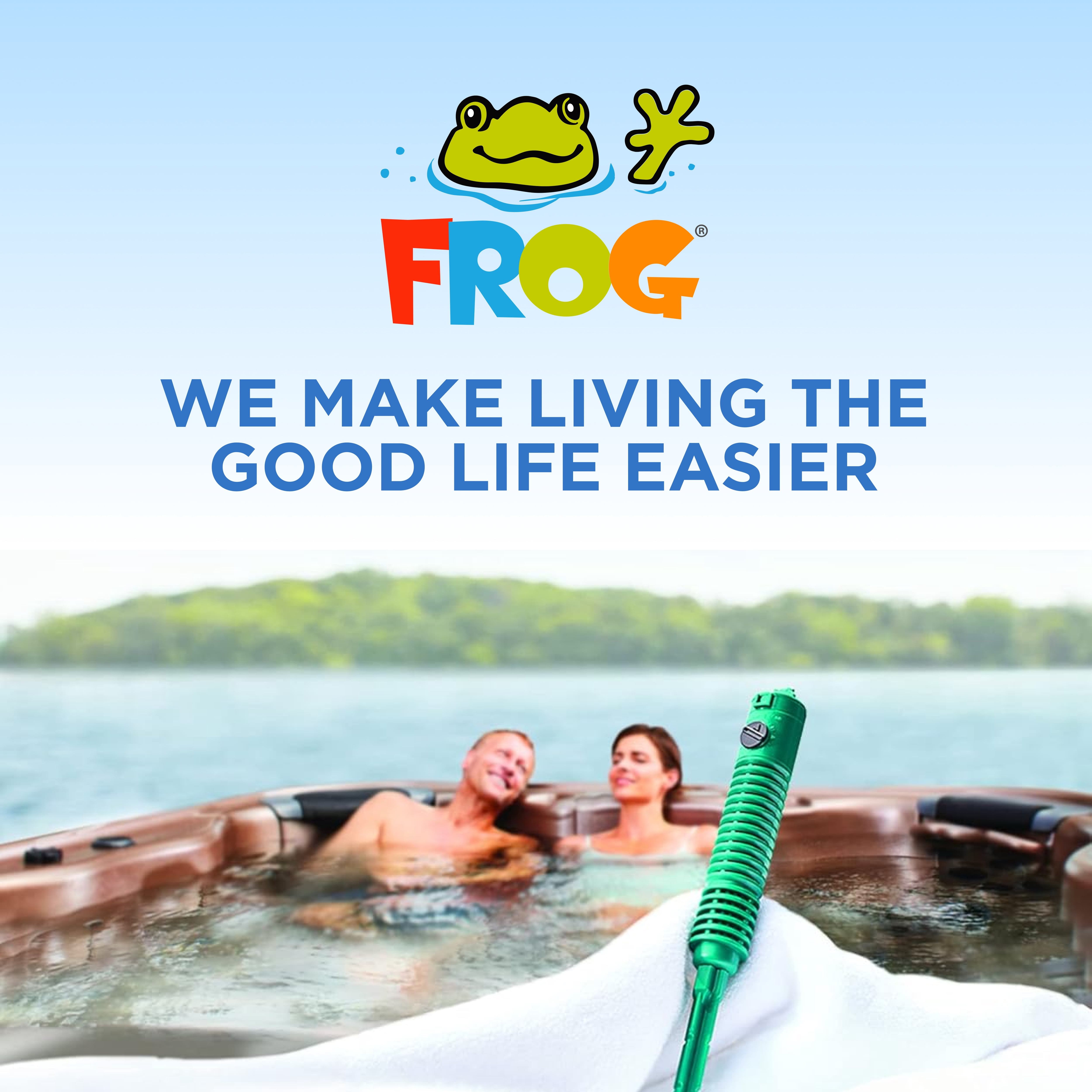FROG Filter Mate for Hot Tubs - Prefilled Sanitizing Mineral Dispenser Stick - Easy Installation into Filters for Easy Hot Tub Treatment & Water Maintenance