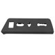 thumbnail image 4 of Driver Seat Switch Panel, 4 Holes Matte Finish Wear Resistant 9L3Z-14A706-MA Easy Installation Seat Adjustment Panel Anti Scratch  For Automobile ANGGREK Negro, 4 of 8