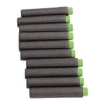 thumbnail image 4 of 200PCS Refill Darts Shots EVA 70mm Black and Green High Density Shooting Toy Accessory for Children, 4 of 8