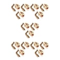 thumbnail image 2 of Inteprter 30 corazones de para manualidades, adornos colgantes, rebanadas de con forma de corazón de amor con cordel Natural, Día JM01366 5piezas, 2 of 6