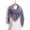 #1702-Gray, variant on Women's Knitted Shawl Scarf, Soft Warm Square Wrap for Fall and Winter Casual and Dressy Wear