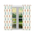 thumbnail image 2 of BSDHOME Vintage Nautical Anchor and Rudder Window Curtain Kitchen Curtain 26x39 inches (Two Piece), 2 of 3