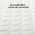 thumbnail image 6 of Sonive 100% Waterproof Mattress Protector King Size Breathable Stretchable Elastic Edging Kids Pets Friendly Washable Mattress Cover Up to 21 inches (King, White), 6 of 10
