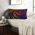 thumbnail image 6 of Yiaed A Bright Abstract Print Brushed Microfiber Envelope Pillowcases, Standard,Envelope Closure Pillow Cases(Without Pillow Core)-20"x30", 6 of 6