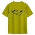 thumbnail image 4 of Zylarhe Mens Tshirt, Custom Photo T Shirt Summer Short Sleeve Tee For Picture Printing Idea Cool Comfortable Casual Wear Green XL, 4 of 7
