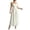 Yellow, variant on WRKEKC Summer Dresses for Women Printed Sleeveless a Line Pleated Square Neck Ankle Length Versatile Casual Wear