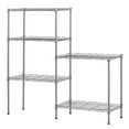 thumbnail image 4 of Lowestbest 5 Tier Wire Shelving, Metal Storage Shelves, Heavy Duty Adjustable Shelf Standing Kitchen Rack, Silver, 4 of 7