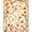 Beige, Pattern 8, variant on ODIKA 4'x6' Machine Washable Non-Slip Area Rug, Orange Blossom Modern Floral Print High Traffic Rug, Orange, 151274