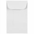 thumbnail image 3 of JAM Paper #1 Coin Peel and Seal Envelopes, 2 1/4 x 3 1/2, White, 250 Per Box, 3 of 4