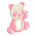 thumbnail image 4 of Baby  Toy, Baby Teething Toy Silicone Ease Discomfort Pink Easy Clean  For Daily Use For Infant, 4 of 8