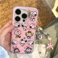 thumbnail image 3 of Funda de teléfono con dibujos animados de Snoopy para Iphone 15/14/13/12/11 Pro Max, funda protectora de teléfono con cadena de Anime Kawaii, accesorios anticaídas, regalo, 3 of 4