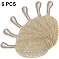 thumbnail image 2 of Paquete de 6 paños exfoliantes para baño y cara, toalla de tejido suave, paño de baño Exfolia, 2 of 5