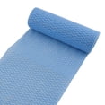 thumbnail image 3 of Paño de limpieza lavable de tela no tejida con patrón de olas para cocina, rollo azul, 3 of 4