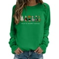 thumbnail image 3 of Spooky Season Halloween Sweatshirts for Women 2025 Crewneck Funny Goose Ghost Graphic Sweatshirt Pullover Tops, 3 of 6