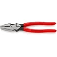 thumbnail image 3 of KNIPEX 09 11 240 Pinza para electricista Â®Lineman's Pliers con mangos antideslizante KNIPEX STORE MEXICO 09 11 240, 3 of 4