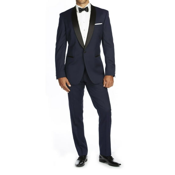 Braveman Men's Shawl Lapel Runway Tuxedo