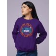 thumbnail image 2 of Such A Witch Without My Coffee Sweatshirt Women -Image by Shutterstock, Female x-Large, 2 of 4