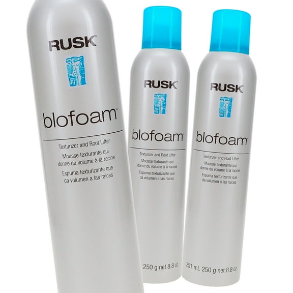 Rusk Blofoam Texturizer and Root Lifter 8.8 oz - Pack of 3