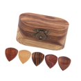 thumbnail image 3 of STARTIST Guitar cartridges Holder Organizer Portable Jewelry Organizers Storage Container case with 5 paddle, 3 of 9