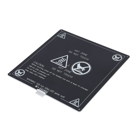 Pressure Resistant Thick Smooth Aluminum Substrate Hotbed Heat Bed For 3D Printer 12V 220*220mm 3D Printer Parts