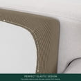 thumbnail image 4 of CHUN YI 1 Piece Cushion Cover Spandex Stretch Textured Grid Box Cushion Seat Slipcover, 4 of 6