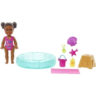 Doll swimming 2025 pool with slide