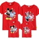 thumbnail image 1 of Dibujos animados Mickey Mouse Minne Familia Ropa a juego Papá Mamá Niños Niñas Trajes a juego Niños Adultos Camiseta Camisetas Ropa de verano Papá (3XL) Gao Jinjia LED, 1 of 2
