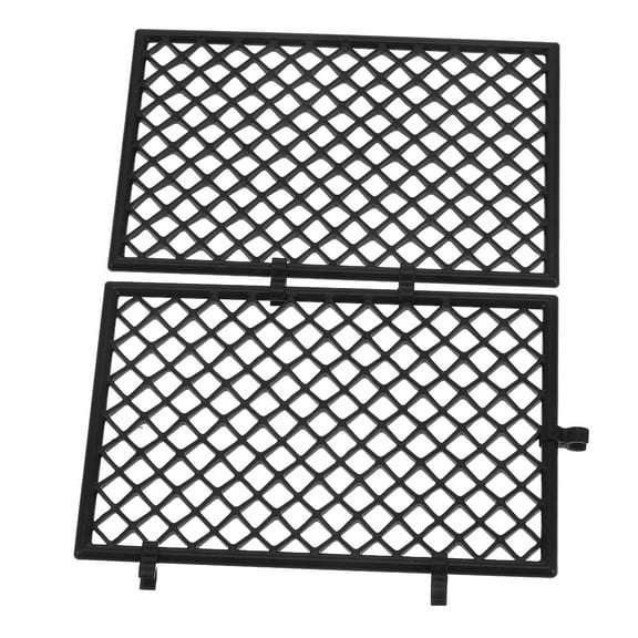 GOOHOCHY WORGEOUS 6 Sets Mini Fence for Garden Small Animal Barrier Pathway Yard Fencing Border and Decorative Fence Black