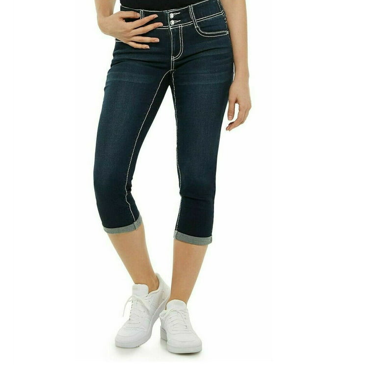 Women's Apt. 9® Embellished Cuffed Capri Jeans
