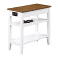 thumbnail image 6 of American Heritage 1 Drawer Chairside End Table with Charging Station and Shelves, 6 of 6