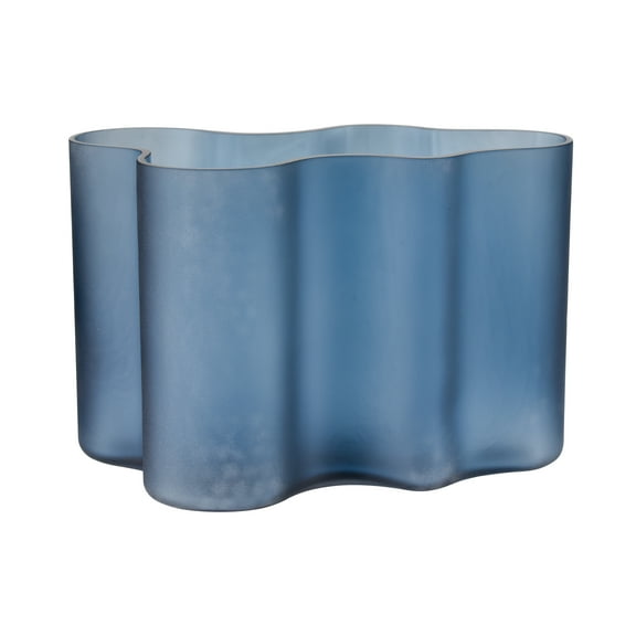 Elk Home Glennon Coastal Large Vase in Navy Finish