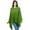 Green, variant on Irish Lambswool Shawl Wrap Lightweight Poncho Oversized Scarf, Irish Wool Shawl Knitted Bridal Ruana Wrap Women's Irish Cape Made in Ireland