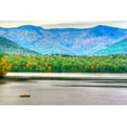thumbnail image 2 of Goldwitz, Robert 32x23 White Modern Wood Framed Museum Art Print Titled - Mountain Reservoir, 2 of 4