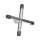 thumbnail image 2 of Cabezal de puente para taco de billar Accesorios de billar Taco de billar de fácil instalación Plata Negro, 2 of 9