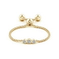 thumbnail image 2 of ANGARA Natural 0.02 Ct. Diamond Stackable Ring in 14K Yellow Gold for Women (Ring Size: 3.5), 2 of 9