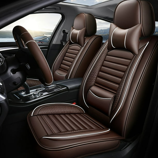 Upgrade Your Car s Interior with 5 Seats of Luxurious Leather Car Seat Covers