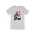 thumbnail image 6 of Funny Hippo Driving Monster Truck Gift for Men Women Kids T-Shirt Cute Hippo Monster Truck Birthday Holiday Presents Tshirt, 6 of 10