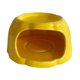 thumbnail image 1 of Comedero de cerámica para hámster, mueble de dibujos animados, hábitat para hámster con forma de pudín Amarillo, 1 of 9