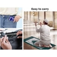 thumbnail image 4 of Abiyou 4 Pieces Prayer Mat, Portable Muslim Travel Prayer Rug With Compass, Polyester, for Ramadan, 4 of 6