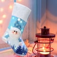 thumbnail image 6 of Christmas Gift Socks Stockings Gifts Large Elegant Design With Light Home Decor LED Stocking, 6 of 15