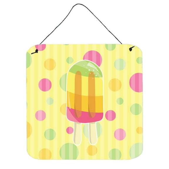 Ice Pop Popcicle Polkadots Wall or Door Hanging Prints
