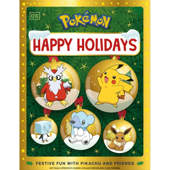 Pokémon Happy Holidays: Festive Fun with Pikachu and Friends (Hardcover)