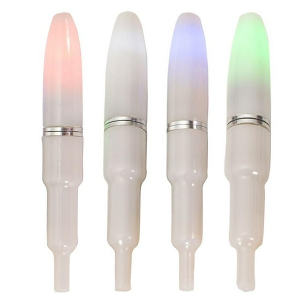 Pesca Palo luminoso LED Flotador Caña de pescar eléctrica Luz Aparejos de pesca (Color) JShteea El nuevo